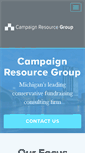 Mobile Screenshot of campaignresourcegroup.com